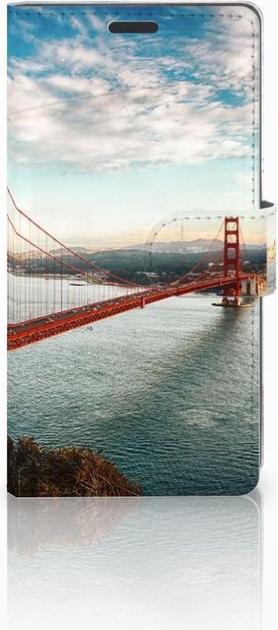 Sony Xperia Z3 Flip Cover Golden Gate Bridge