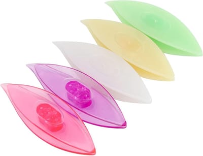 5-delige Tatting Shuttle Set, Kleurrijke Plastic Shuttle voor Handgemaakte Kantwerk en DIY Projecten