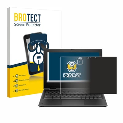 BROTECT - privacy screenprotector voor HP Fortis Flip G1i 11" - Folie Beschermfolie Blauwlichtfilter
