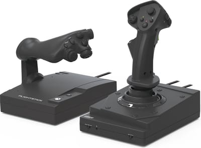 HORI - HOTAS Flight Stick Ontworpen voor Xbox Series X|S, Xbox One en PC - Officieel gelicentieerd door Microsoft