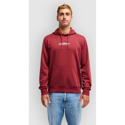 Quiksilver Fineline Hoodie Rood L Man