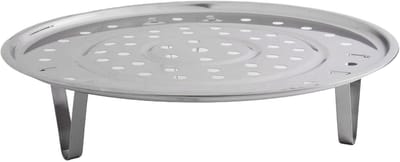Multifunctioneel Roestvrijstalen Stoomrek 26CM voor Koken en Stomen