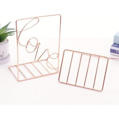 2 pièces serre-livres télescopiques en métal, étagère de rangement de bureau, peuvent être utilisées pour la décoration de fond de maison, bureau familial, salon, chambre beige