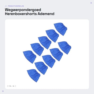 Dailygoods- Wegwerpondergoed 10 Stuks - Heren Boxershorts - 100% Katoen - Ademend Ondergoed - Reisboxerslips - Hygiënische Verpakking - Wegwerpboxershorts