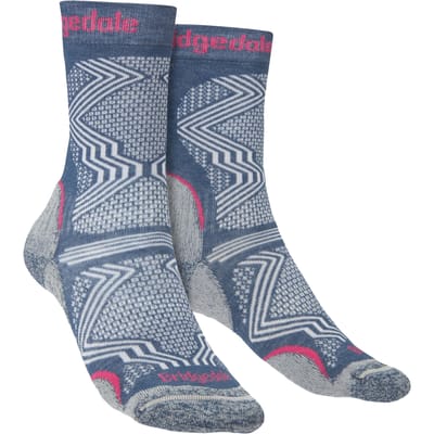 Bridgedale - Dames Hiking Ultralight Boot Sokken - Donker Denim