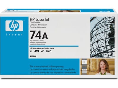 HP 92274A nr. 74A / Canon EP-P toner cartridge zwart (origineel)