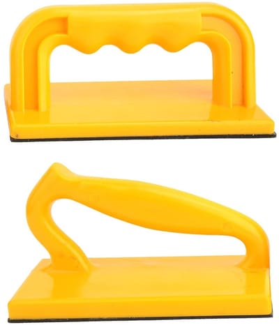 Houtzaag Duwstok Set van 2 - Ergonomisch Veiligheidsduwblok voor Houtbewerking, Stevige Kunststof Constructie en Handvat Ontwerp voor Router Tafel en Lintzaag