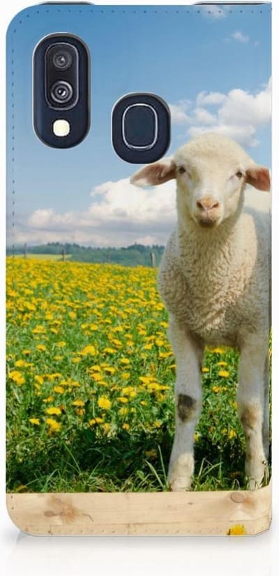 Samsung Galaxy A40 Hoesje maken Schaap en Lammetje