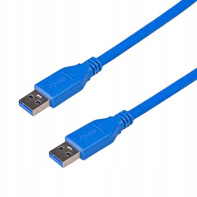 Akyga Usb 3.0-Kabel A(M) - A(M) 1,8 M Voor Pc Met Ondersteuning Voor Hoge Snelheden
