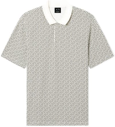 Armani Exchange Xm000736_af10819 Korte Mouw Poloshirt Beige S Man