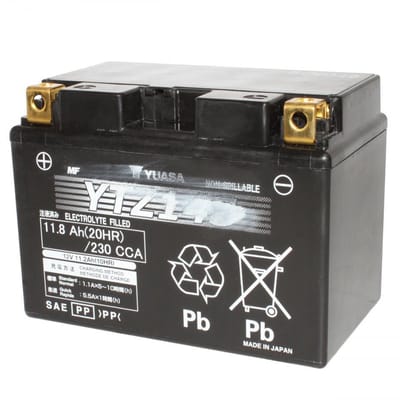 Batterie SLA Yuasa pour Moto MASH 440 SIDE FORCE 445 2021 à 2025 Neuf