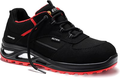 ELTEN Veiligheidsschoen laag voor dames - HANNAH XXTL - black-red Low ESD S3 - maat 37