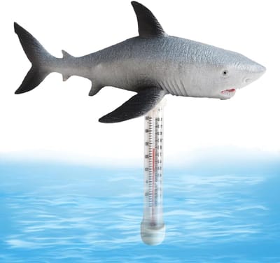 Zwembad Thermometer - Water Temperatuurmeter - Water Meten - Drijvend Zeedier Ontwerp - 23 Centimeter - Meerdere kleuren