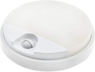 LED Wandlamp - Buitenlamp Sensor - Veilige Entree - 140 Graden Sensor - 850 Lumen - Wit