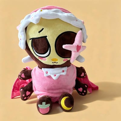 Dandy's Wereld Pluche Toons Karakters Zacht Knuffels Vlinder Vleermuis Bloemenmeisje Maan Vos Pluche Knuffels Horror Spel Merchandise voor Fans Kinderen Verzamelspeelgoed Cadeaus 30-35cm