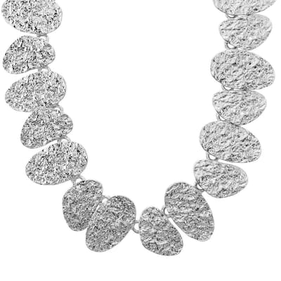Behave - Chique Zilverkleurige Ketting 38 cm (+8 cm verlengketting) - Mode Sieraden Voor Elegante Stijl