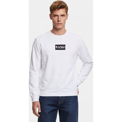Levi's Graphic Sweatshirt Sportswear Centered White Taglia: M | Maglioni a maglia Outlet | Uomo | Bianco