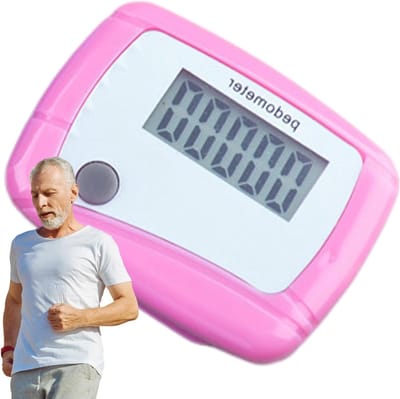 Stappenteller Clip - Activiteitentracker Pedometer - Fitness Tracking - Eenvoudige Bediening - 3175 g - Willekeurige Kleur