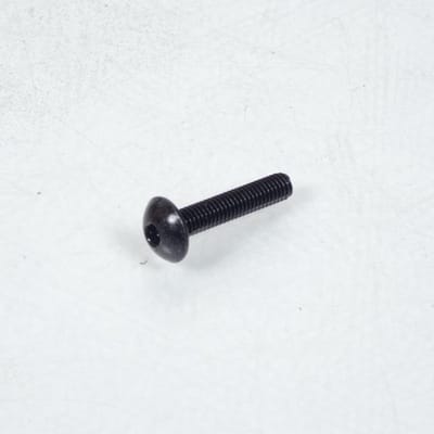 Vis Dôme large BTR M6 pas 100 30mm anodisé Noir 3AS Racing pour moto Neuf
