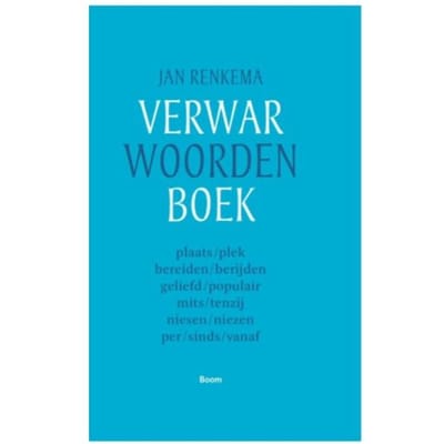 Verwarwoordenboek - Jan Renkema