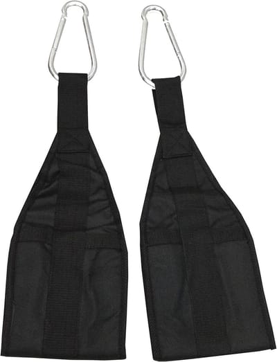 Buiktraining lussen - Ab lussen - Buikspier training - Verstelbare lussen - ca 20 cm breed - Zwart