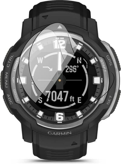 Screenprotector geschikt voor Garmin Intinct Crossover / Solar / Solar Tactical - 2x FlexGuard Screen Protector
