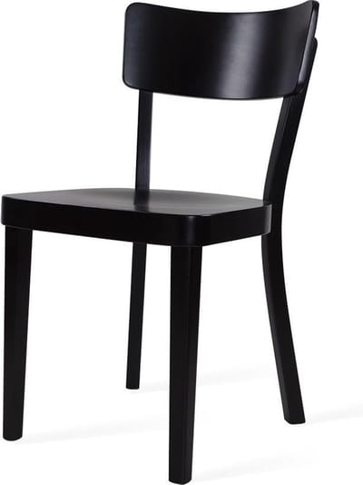 Fameg Fergus Eetkamerstoel Zwart Gebeitst - Hout - Design