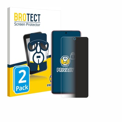 BROTECT - privacy screenprotector voor Vivo V60e 5G - Folie Beschermfolie Blauwlichtfilter 2 Stuks