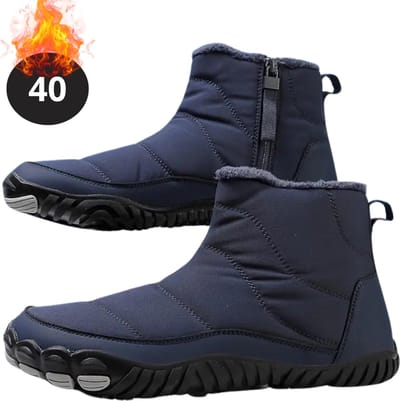 Nivard Snowboots - Sneeuwschoenen - Sneeuwboots - Heren - Wintersport - Ski - Skischoenen - Blauw - 40 - Antislip