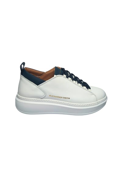 asbcwym-2264-wdg Alexander Smith Wit leder voor heren