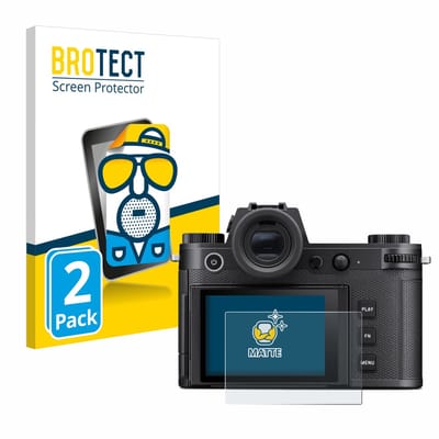 BROTECT - Screenprotector voor Leica SL3 / SL3-S - Folie Beschermfolie matte 2 Stuks