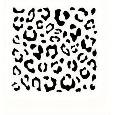 Luipaardprint Auto Sticker Waterdichte Sticker voor Autodecoratie Achteruitkijkspiegel Raam 15x15CM