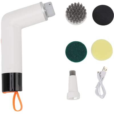 Draadloze Reinigingsborstel Schrobber IPX7 Waterdicht Automatische Badkamerborstelreiniger met 4