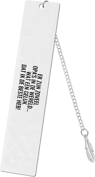 Akyol - er zijn zoveel opa's in de wereld... wat een geluk dat ik de beste heb boekenlegger - Opa - de liefste en beste opa - cadeautje - verjaardagscadeau - verjaardag - cadeau voor opa - cadeau - kado - geschenk - gift - opa artikelen