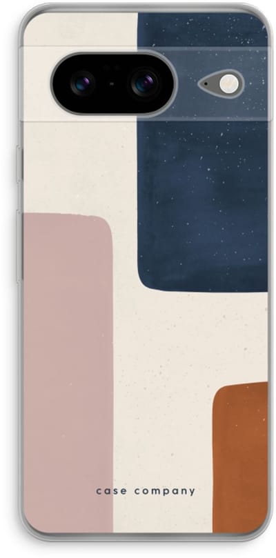 Case Company® - Hoesje geschikt voor Google Pixel 8 hoesje - Geo #5 - Soft Cover Telefoonhoesje - Bescherming aan alle Kanten en Schermrand