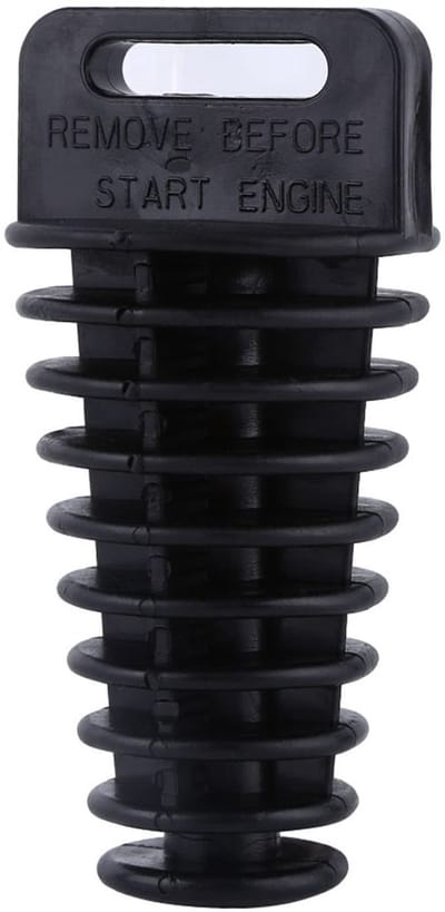 Store_7 - Universele Uitlaat - Uitlaatdemper - Hoogwaardig rubber - Zwart - Reinigen met gemak - Geschikt voor motorfiets, dirt bike, quad