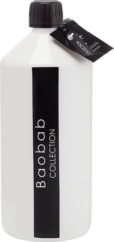 Baobab Collection - Pearls Black - Geurstokjes Navulling - 1 liter