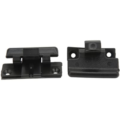 2 stuks Middenconsole Armsteun Deksel Vergrendeling Bovenste Onderste MR532555 Vervanging voor Mitsubishi Montero 01-06 black