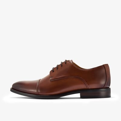 Banstead Cap Tan Leren Schoenen