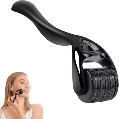 Professionele Baard Roller voor Mannen, Ergonomisch Ontwerp voor Effectieve Bloedcirculatie, Geschikt voor Alle Huidtypes en Baardgroei