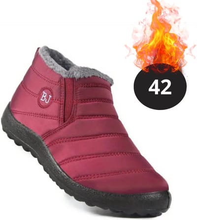 Nivard Snowboots - Sneeuwschoenen - Sneeuwboots - Dames - Wintersport - Ski - Skischoenen - Rood - 42 - Laag