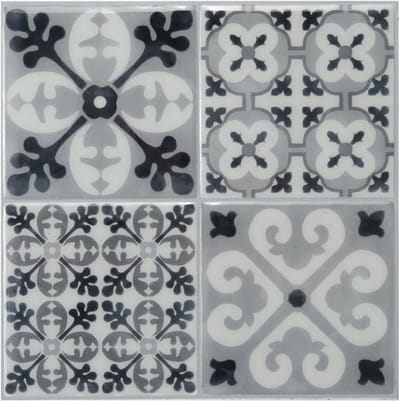 Smart Tiles Zelfklevende keuken achterwand voor keuken en badkamer Vintage 4 22,86x22,86 cm