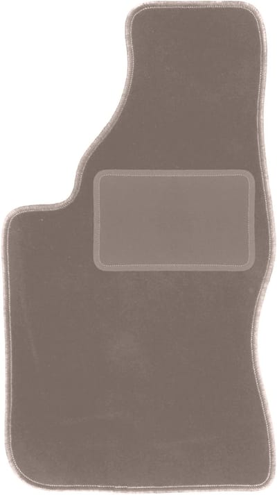 Beige bestuurdersmat voor: Audi V8 sedan (1988-1993)