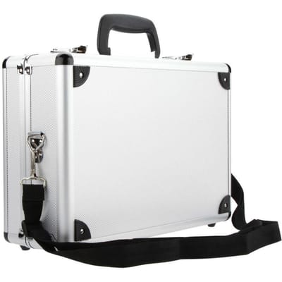 Hoge kwaliteit universele zender aluminium behuizing voor Futaba JR Spektrum Walkera Esky zender zilver
