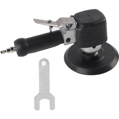 6 inch Legering Orbitale Lucht Schuurmachine Excentrische Polijstmachine US Type Inlaatconnector