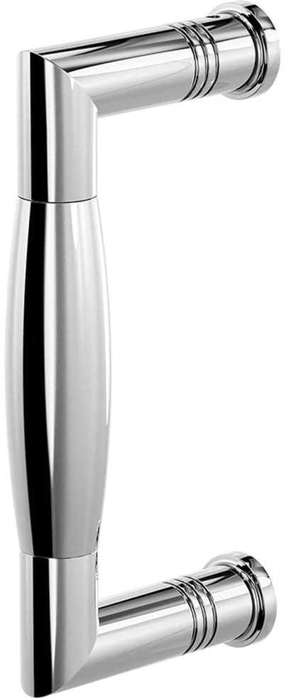 Deurgreep - RVS gepolijst - RVS - GPF - Binnendeur - GPF4918.49A haaks 130x60/114mm RVS gepolijst
