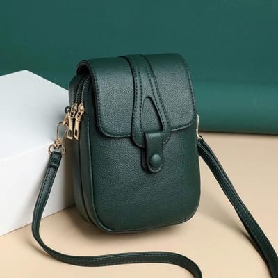 Vintage Mode Kleine Schoudertassen voor Vrouwen Retro PU Leren Crossbody Tas Telefoon Portemonnee Messenger Bag Handtas Pouch gray