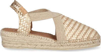 Toni Pons - Siracusa Dames Espadrilles Leer Plati - Maat 37