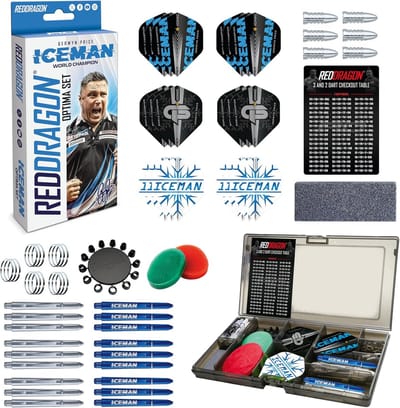 Dart Accessoires Pakket met Shafts, Flights, Point Sharper en Meer