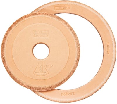 Tormek Lederen wetschijf set – duurzaam leer – precisie slijpen – 3 mm & 60° – bruin